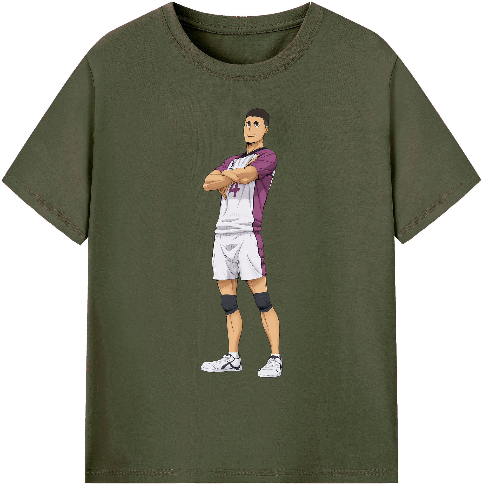（画像用） ハイキュー!! Haikyu!! 綿100％ メンズ半袖Tシャツ｜肌触りやわらか＆通気性